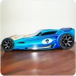 Pat masina “Blue Hot Wheels”